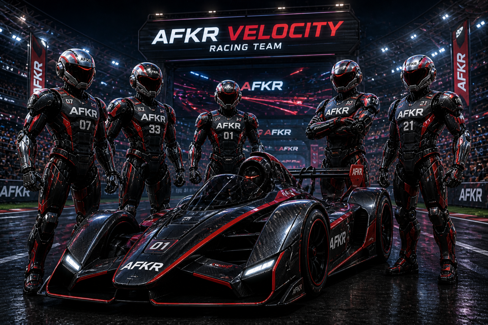 Robot racing team